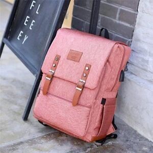 New Backpack Anti Theft Fits 15.6inch Pink